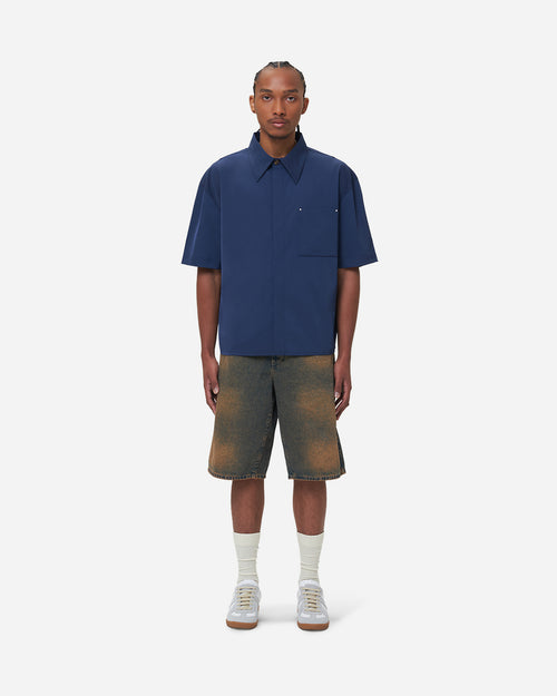 The Chesed, Jacob Coffee Shirt is cut to a relaxed fit and above hip length. Crafted from a cotton blend.